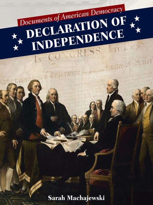 Cover image for Declaration of Independence